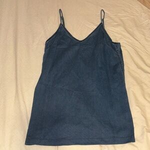 Women's Blue Denim mini dress
